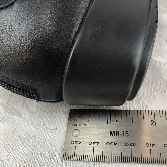 A2 By Aerosoles Black Wedge-Heel Ankle Boots with Zipper Back Size 5½M NIB - Picture 15 of 15